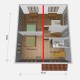 Дом свободной планировки 174 м2, потолок 2,5-Э30
