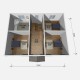 Дом стандарт планировки 241 м2, потолок 2,75-С43