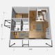 Дом стандарт планировки 154 м2, потолок 2,75-С19